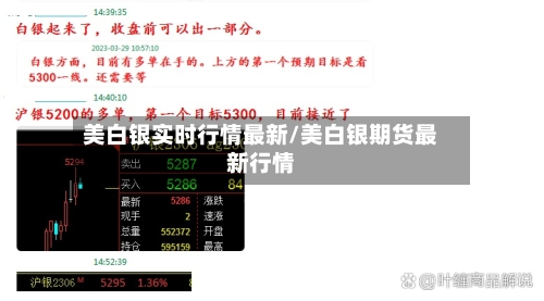美白银实时行情最新/美白银期货最新行情