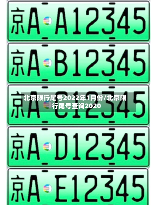 北京限行尾号2022年1月份/北京限行尾号查询2020-第3张图片
