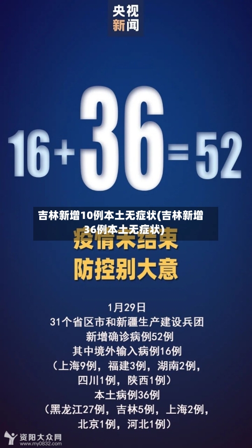 吉林新增10例本土无症状(吉林新增36例本土无症状)-第3张图片