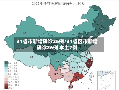 31省市新增确诊26例/31省区市新增确诊26例 本土7例