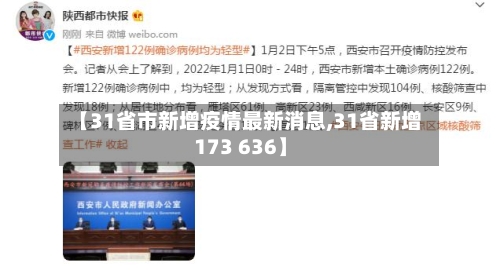 【31省市新增疫情最新消息,31省新增173 636】-第3张图片
