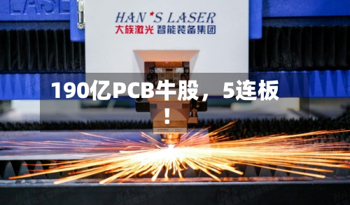 190亿PCB牛股，5连板！