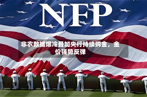 非农数据爆冷叠加央行持续购金，金价强势反弹-第2张图片