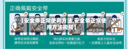 【安全带正常使用方法,安全带正常使用方法视频】-第2张图片