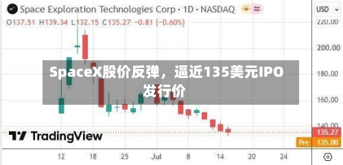 SpaceX股价反弹，逼近135美元IPO发行价-第3张图片