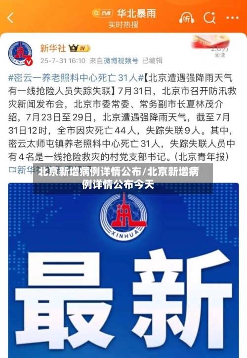 北京新增病例详情公布/北京新增病例详情公布今天-第2张图片