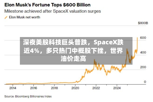 深夜美股科技巨头普跌	，SpaceX跌近4%，多只热门中概股下挫，世界油价走高-第2张图片