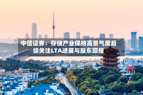 中信证券：存储产业保持高景气度后续关注LTA进展与股东回报