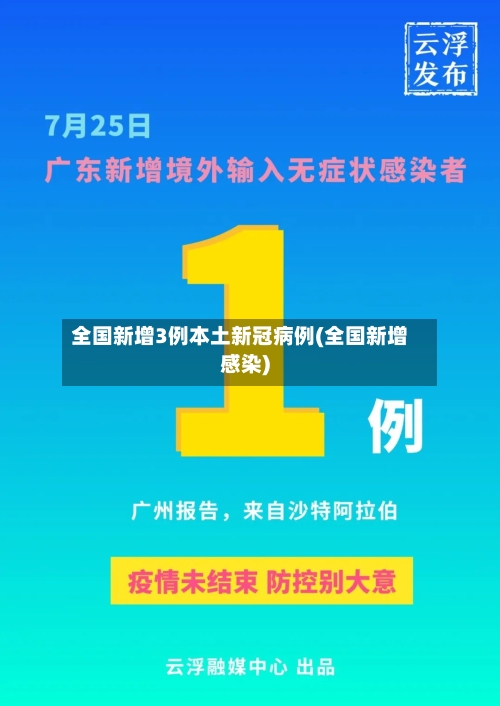 全国新增3例本土新冠病例(全国新增感染)-第2张图片