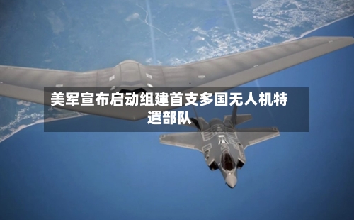 美军宣布启动组建首支多国无人机特遣部队