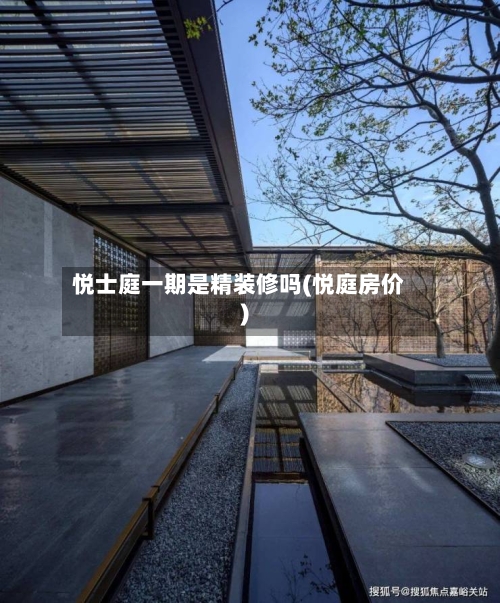 悦士庭一期是精装修吗(悦庭房价)-第2张图片