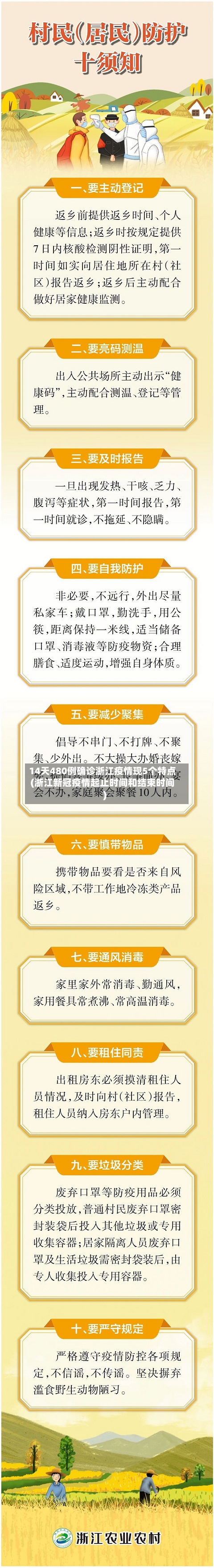 14天480例确诊浙江疫情现5个特点(浙江新冠疫情起止时间和结束时间)