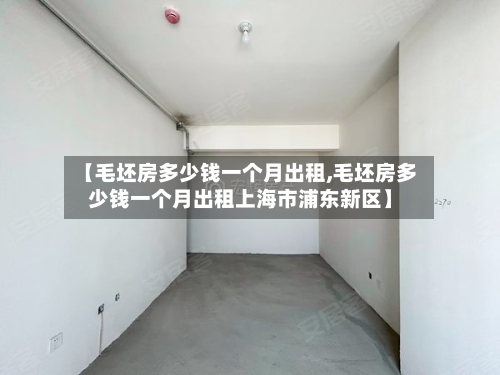 【毛坯房多少钱一个月出租,毛坯房多少钱一个月出租上海市浦东新区】-第3张图片