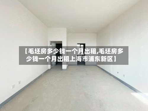 【毛坯房多少钱一个月出租,毛坯房多少钱一个月出租上海市浦东新区】