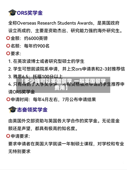 【多少钱可以英国留学,一般英国留学费用】-第2张图片