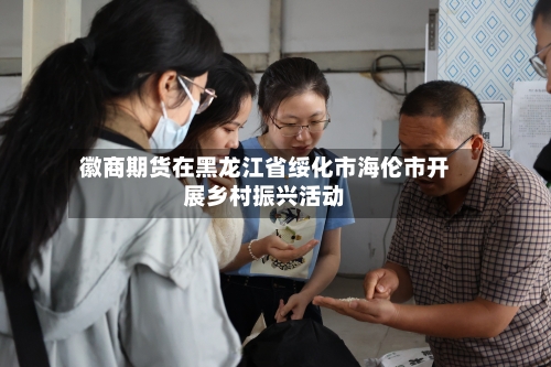 徽商期货在黑龙江省绥化市海伦市开展乡村振兴活动-第3张图片