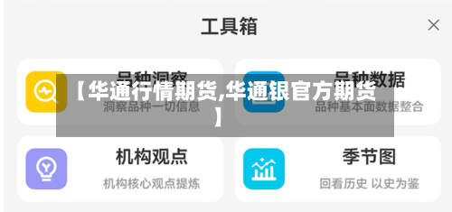 【华通行情期货,华通银官方期货】