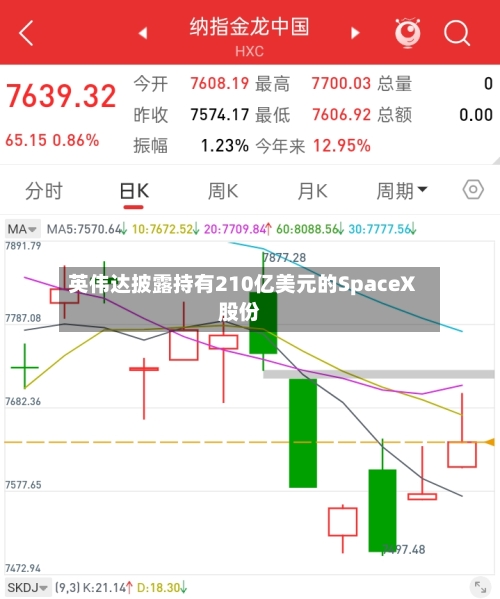 英伟达披露持有210亿美元的SpaceX股份