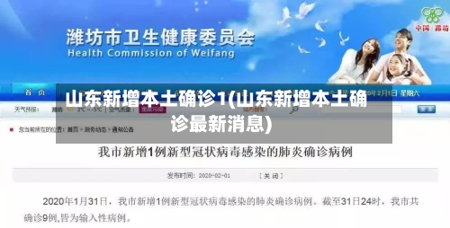 山东新增本土确诊1(山东新增本土确诊最新消息)-第2张图片