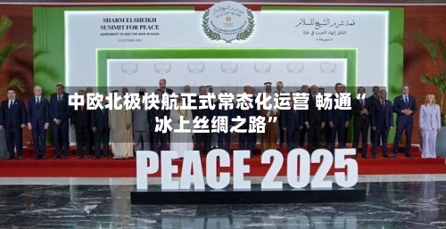 中欧北极快航正式常态化运营 畅通“冰上丝绸之路”-第2张图片