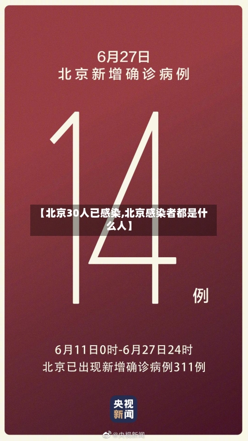 【北京30人已感染,北京感染者都是什么人】
