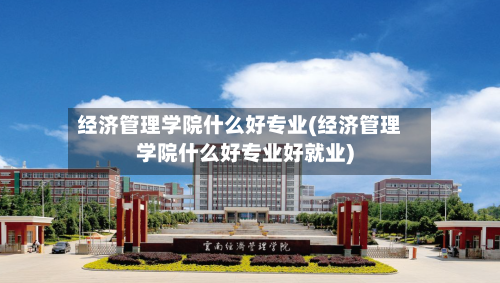 经济管理学院什么好专业(经济管理学院什么好专业好就业)-第2张图片