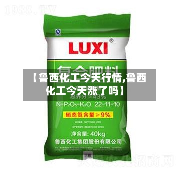 【鲁西化工今天行情,鲁西化工今天涨了吗】-第2张图片