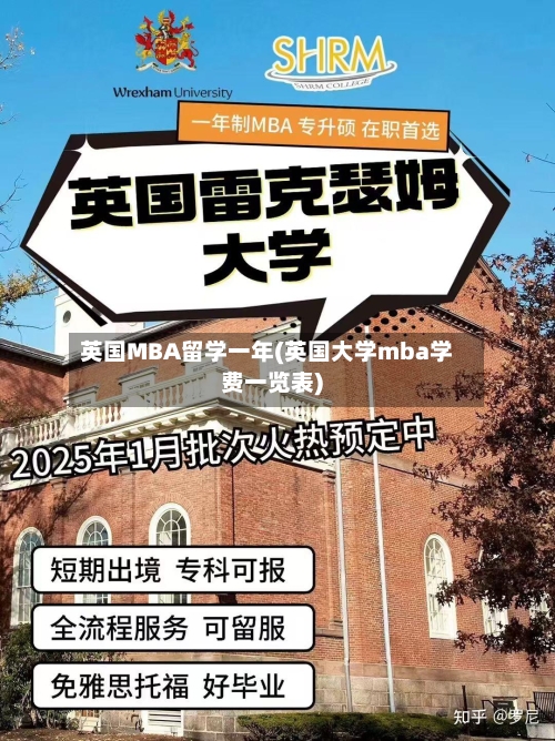 英国MBA留学一年(英国大学mba学费一览表)-第2张图片