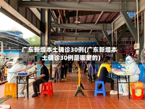 广东新增本土确诊30例(广东新增本土确诊30例是哪里的)-第2张图片