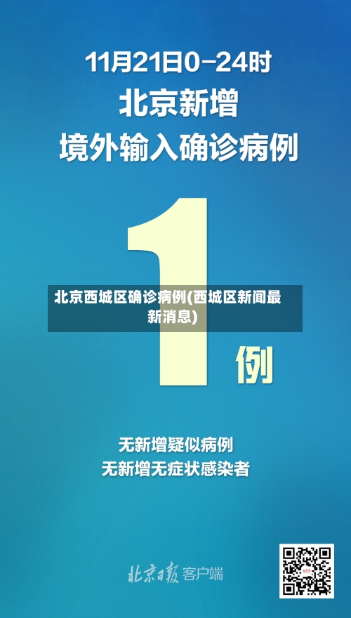 北京西城区确诊病例(西城区新闻最新消息)-第2张图片