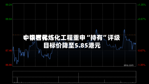 中银世界：中石化炼化工程重申“持有”评级 目标价降至5.85港元-第1张图片