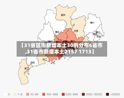 【31省区市新增本土30例分布6省市,31省市新增本土2157 1713】