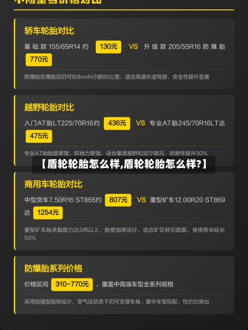 【盾轮轮胎怎么样,盾轮轮胎怎么样?】-第3张图片