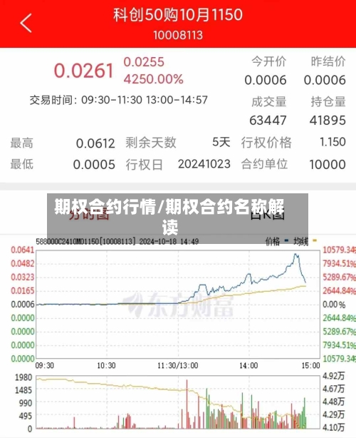 期权合约行情/期权合约名称解读-第2张图片